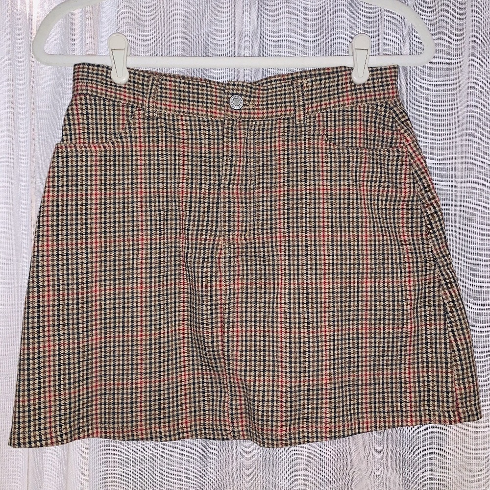 Brandy Melville Plaid Skirt